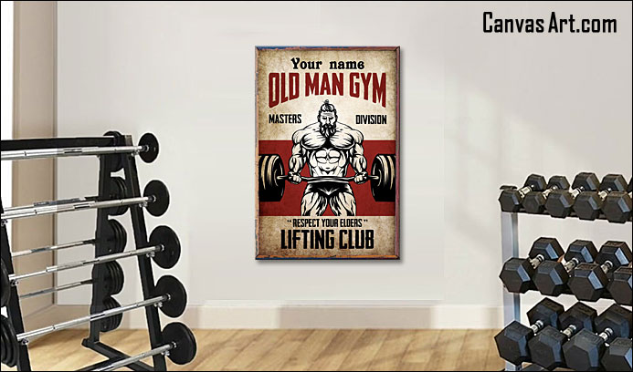 Respect Your Elders Lifting Club - Personalized Poster/Wrapped